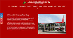 Desktop Screenshot of hollandsnoordkop.com